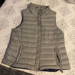 Gray Puffer Vest